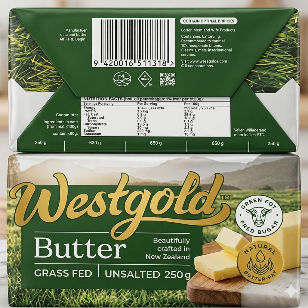 BUTTER UNSALTED
