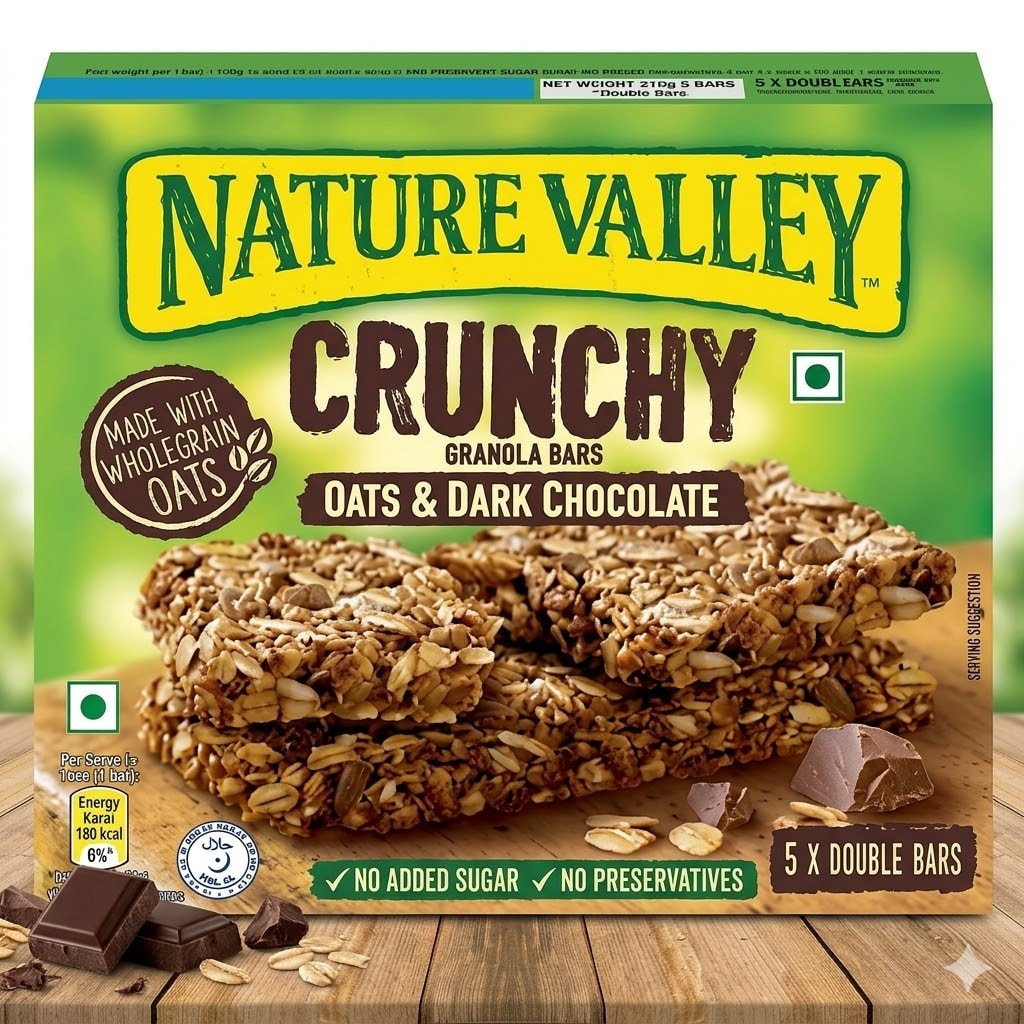 OAT & DARK CHOC CRUNCHY BAR