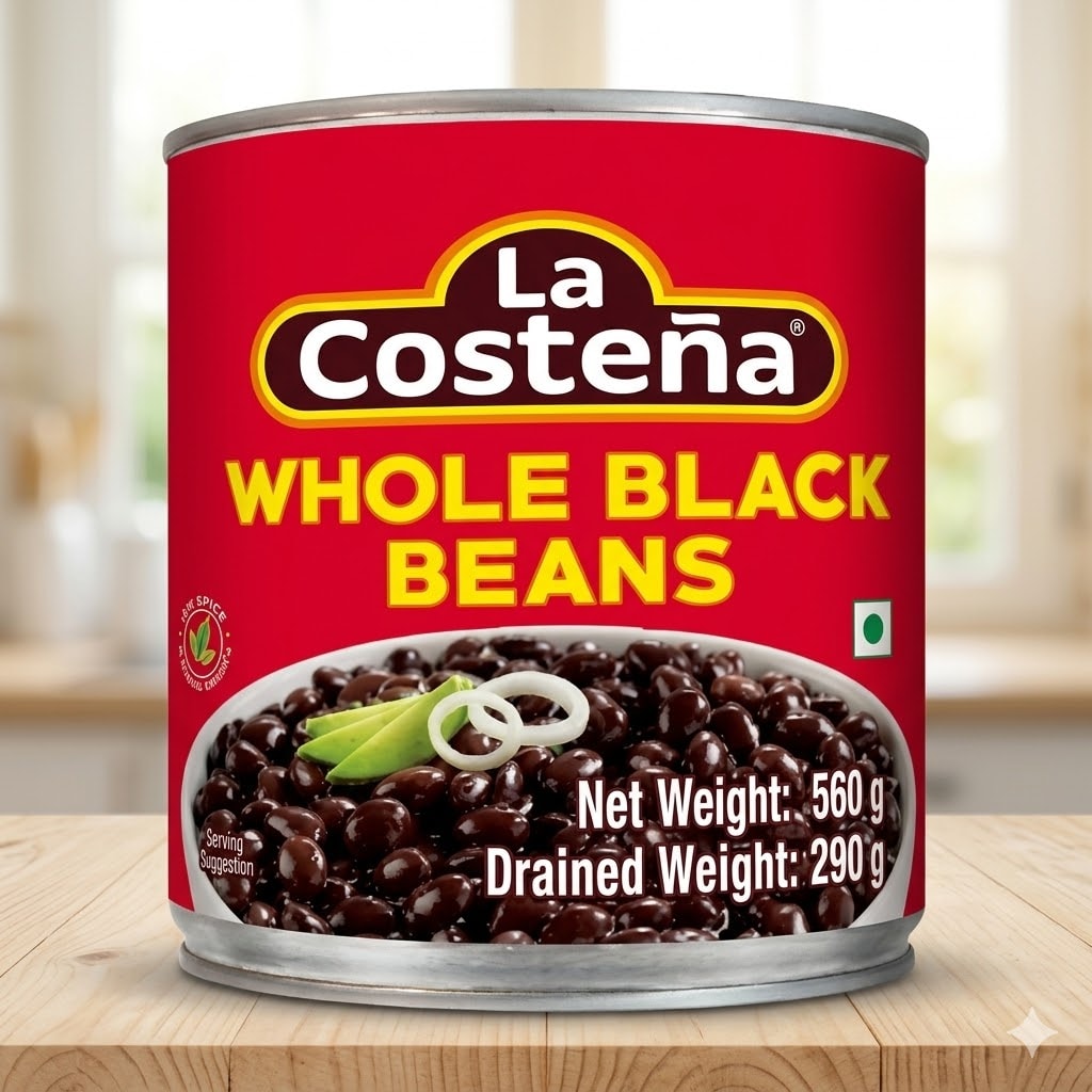 WHOLE BLACK BEANS