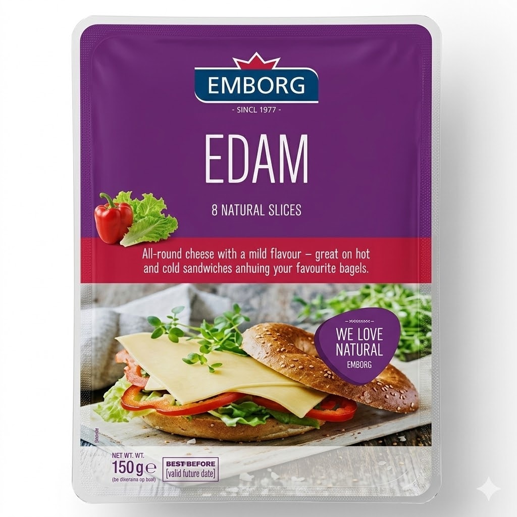 SLICED EDAM