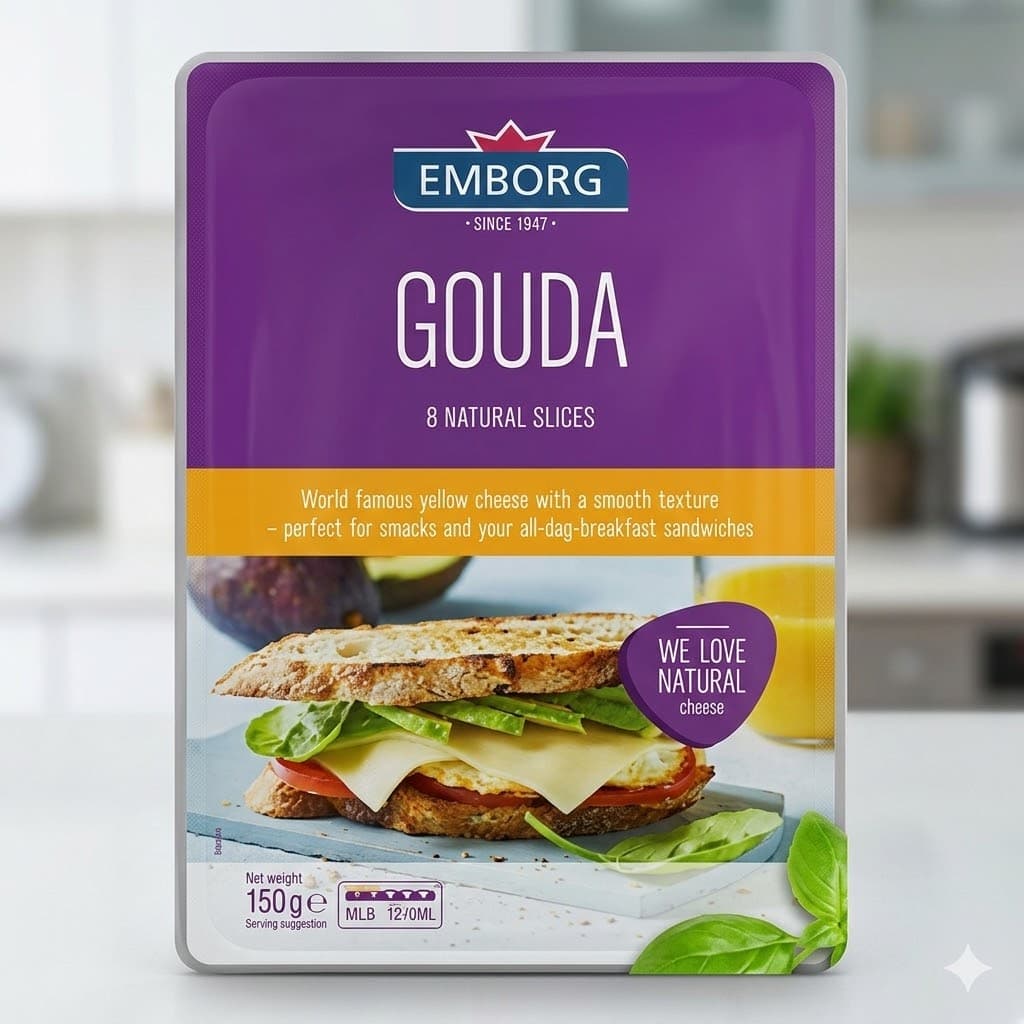 SLICED GOUDA