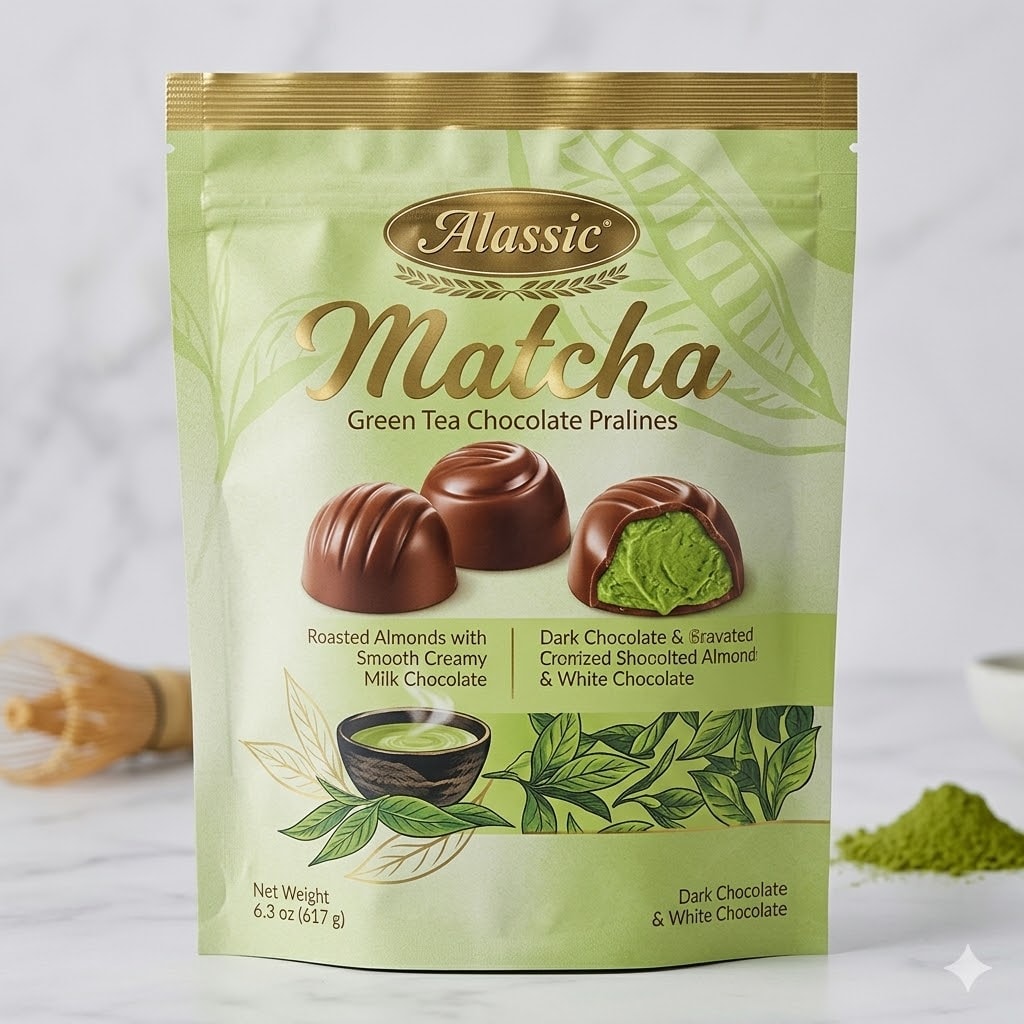 MATCHA CREME CHOC PRALINE