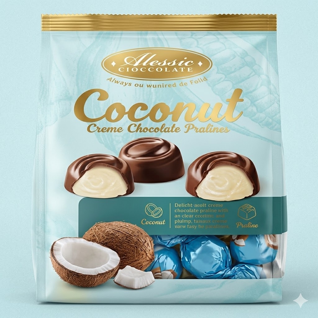 COCONUT CR CHOCO PRALINE
