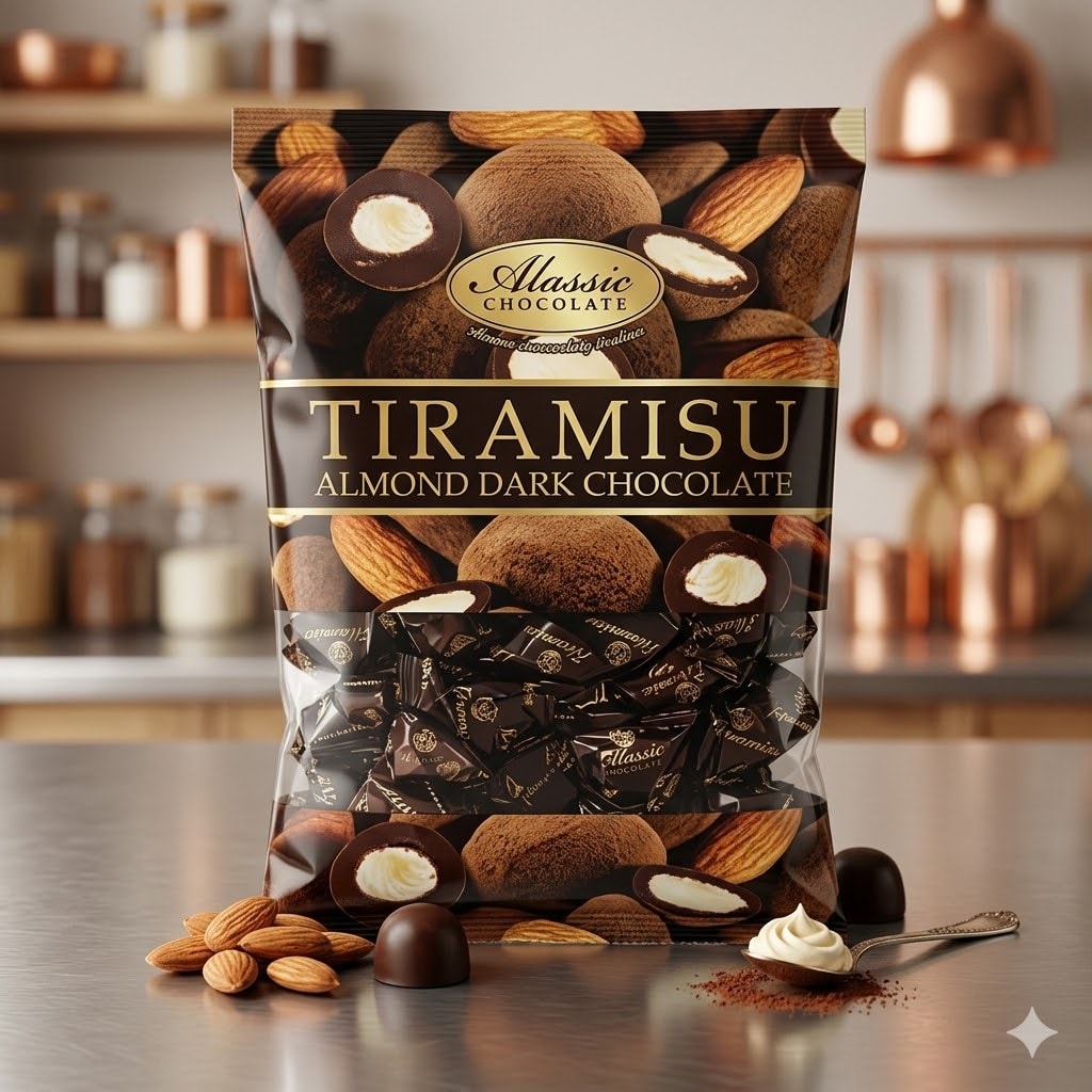 TIRAMISU ALMOND DARK CHOCO